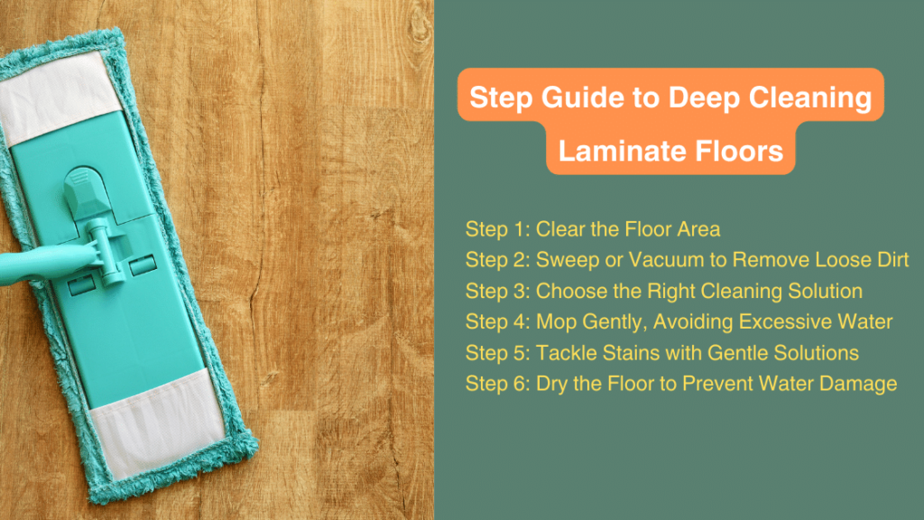 Step 6: Dry the Floor to Prevent Water Damage