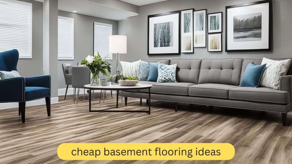 cheap basement flooring ideas